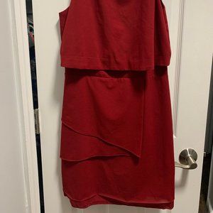 J. Crew Size 2 Red Dress